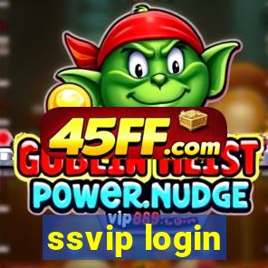 ssvip login